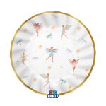 Χάρτινα Πιάτα φαγητού -  Νεράιδες 6 τεμ