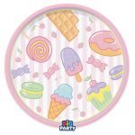 Πιάτα πάρτυ - Παγωτά και Ζαχαρωτά 6 τεμ