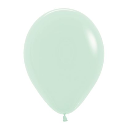 Πράσινο Pastel Matte λάτεξ Μπαλόνι