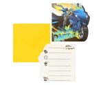 Προσκλήσεις πάρτυ Batman Rogue Rage 6 τεμ