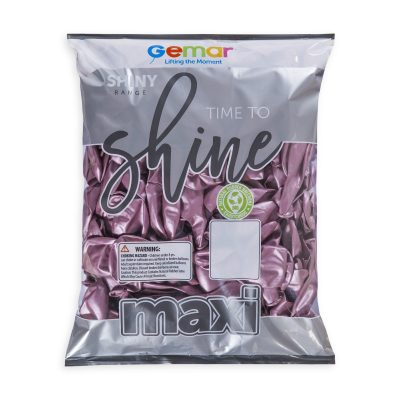 Shiny Ροζ λάτεξ μπαλόνι