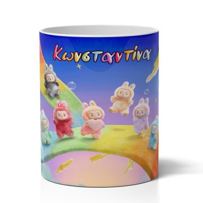 Μολυβοθήκη με Όνομα - LABUBU Μπλε