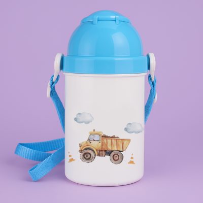Παιδικό Παγούρι - Εργοτάξιο Μπλε 400ml-1