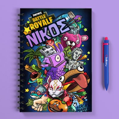 Προσωποποιημένο Τετράδιο - Fortnite Α5