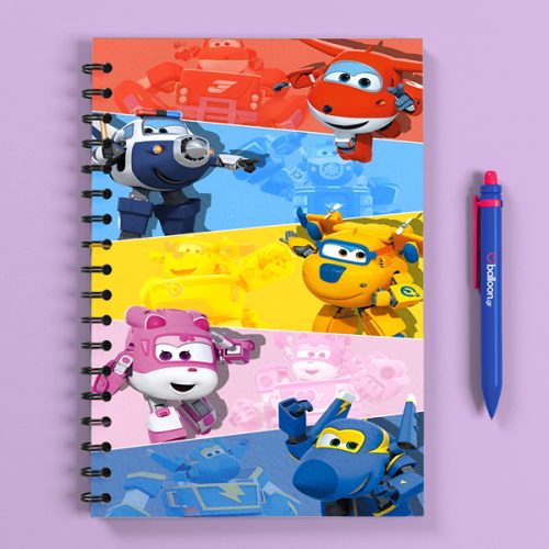 Προσωποποιημένο Τετράδιο - Super Wings Α5-1