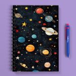 Προσωποποιημένο Τετράδιο - Διάστημα Α5-1