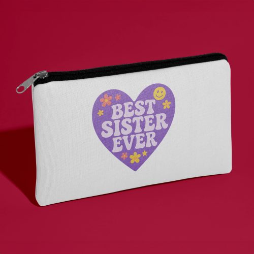 Τσαντάκι για Αδερφή - Best Sister Ever Καρδιά