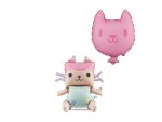 Μπαλόνι Baby Box & Cat - Gabby's Dollhouse 2 τεμ