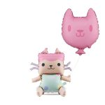 Μπαλόνι Baby Box & Cat - Gabby's Dollhouse 2 τεμ