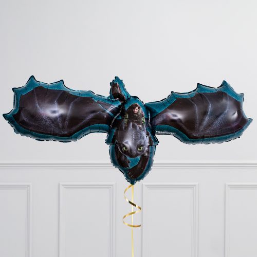 44'' Supershape Μπαλόνι Toothless - Πώς να εκπαιδεύσετε το Δράκο σας