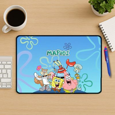 Mouse Pad Gaming - Μπομπ Σφουγγαράκης Με Όνομα