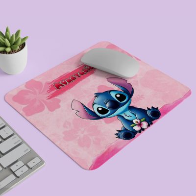 Mouse Pad - Stitch Pink Mood-1