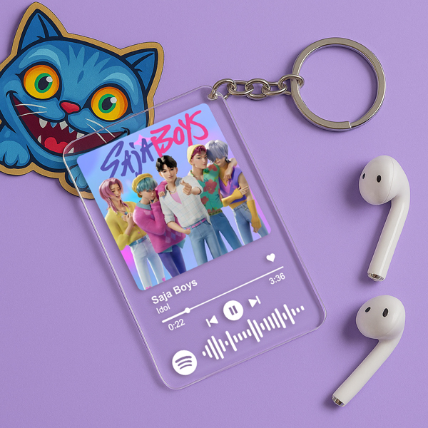 Plexi Μπρελόκ K-Pop Demon Hunters Με Τραγούδι Plexi Μπρελόκ K-Pop Demon Hunters Με Τραγούδι