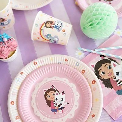 Χάρτινα Ποτήρια - Gabby's Dollhouse 6 τεμ