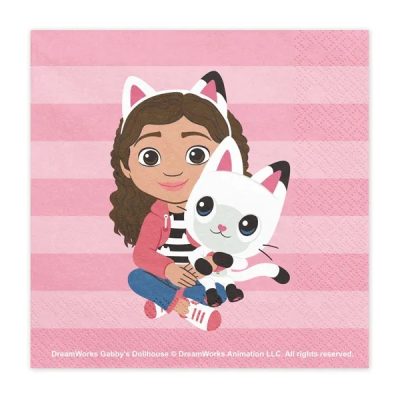 Χαρτοπετσέτες - Gabby's Dollhouse 20 τεμ