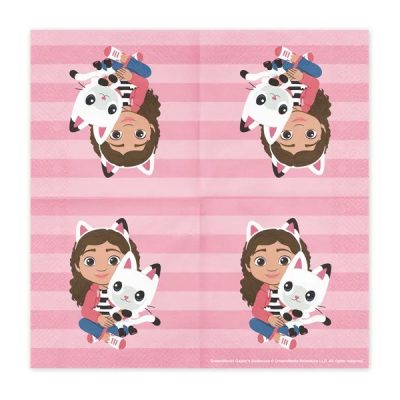 Χαρτοπετσέτες - Gabby's Dollhouse 20 τεμ