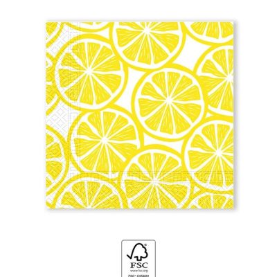 Χαρτοπετσέτες Λεμόνι 20 τεμ