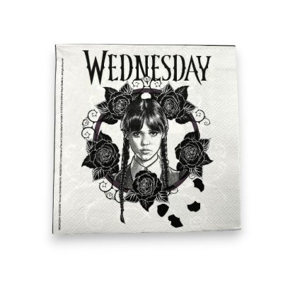 Χαρτοπετσέτες - Wednesday Addams  20 τεμ