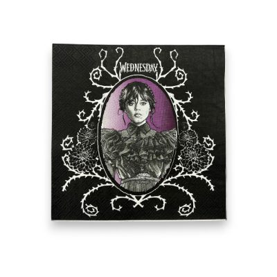 Χαρτοπετσέτες - Wednesday Addams  20 τεμ
