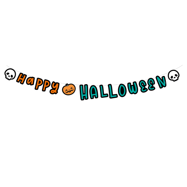Διακοσμητικό Μπάνερ ''Happy Halloween'' 180cm