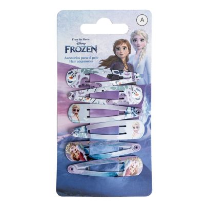Κοκκαλάκια μαλλιών Frozen 6 τεμ
