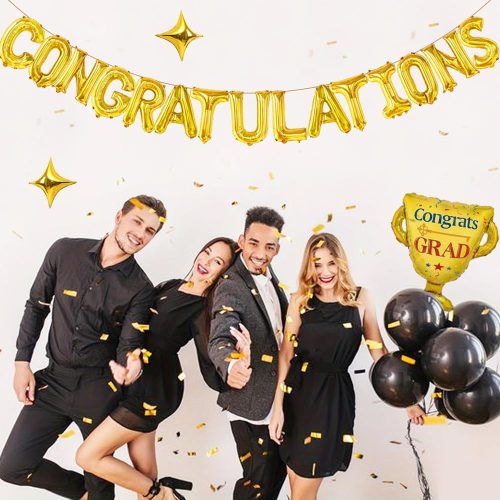 Μπαλόνι αποφοίτησης Congratulations 15 τεμ