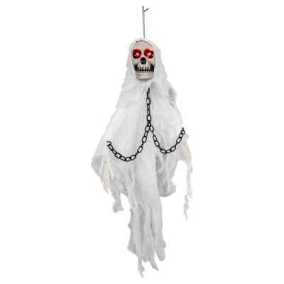 Animatronic Φιγούρα Halloween - Φάντασμα Σκελετός με ήχο και φως 80cm