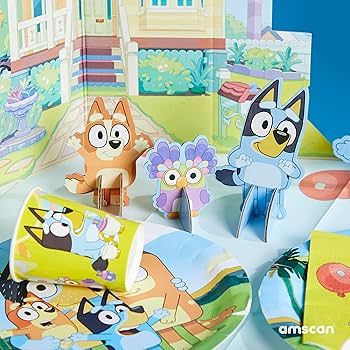 Πιάτα πάρτυ Bluey 8 τεμ