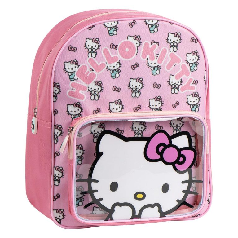 Ροζ Τσάντα νηπιαγωγείου Hello Kitty