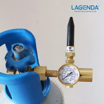 Σύστημα Φουσκώματος Για Φιάλη Ηλίου Με Μανόμετρο