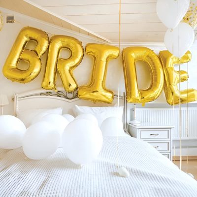 Χρυσά μπαλόνια γράμματα1 μέτρο