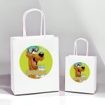 Άσπρη Τσάντα Δώρου Scooby Doo