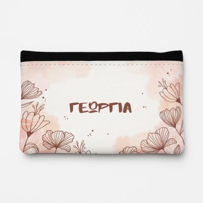 Θήκη Καπνού Δερμάτινη - Flowers