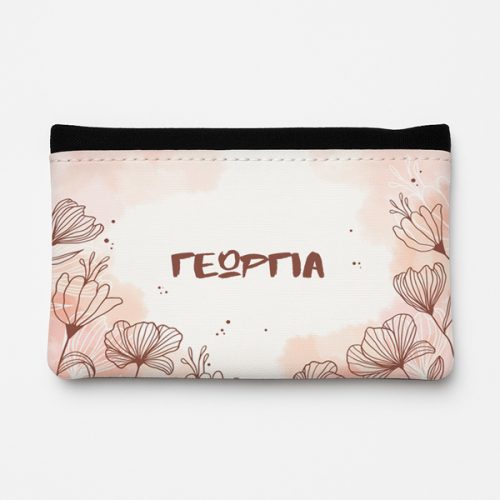 Θήκη Καπνού Δερμάτινη - Flowers