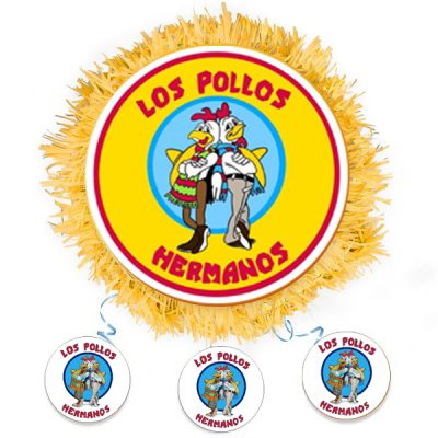 Πινιάτα πάρτυ Breaking Bad Los Pollos Hermanos