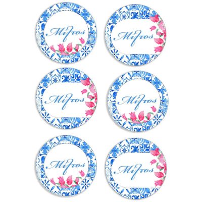 Σετ κονκάρδες - Βουκαμβίλια (6 τεμ)