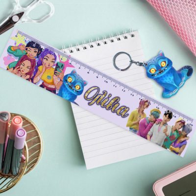 Χάρακας K-Pop Demon Hunters με μπρελόκ