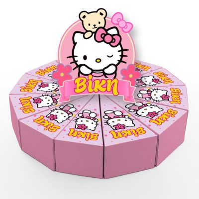 Χάρτινη Τούρτα - Hello Kitty