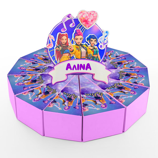 Χάρτινη Τούρτα - K-Pop Demon Hunters Χάρτινη Τούρτα - K-Pop Demon Hunters