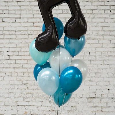 40 Μπαλόνι μαύρη Διπλή Μουσική Νότα