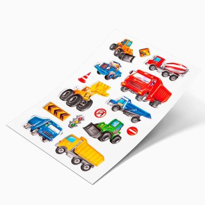 Αυτοκόλλητα Εργοτάξιο 15 τεμ