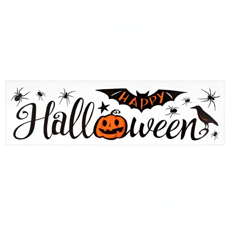 Αυτοκόλλητο Τοίχου - Happy Halloween