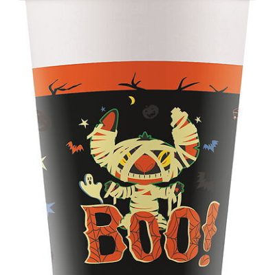 Χάρτινα Ποτήρια - Stitch Halloween 8 τεμ