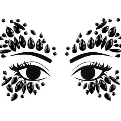 Διακοσμητικά Αυτοκόλλητα Προσώπου - Κρύσταλλα