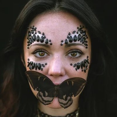 Διακοσμητικά Αυτοκόλλητα Προσώπου - Κρύσταλλα