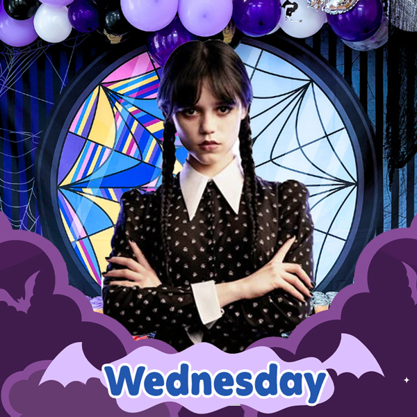 Wednesday Addams είδη πάρτυ