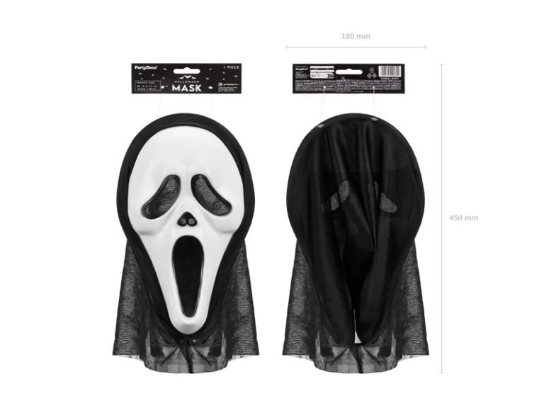 Μάσκα με κουκούλα – Scream Ghostface