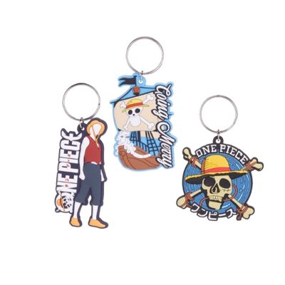 Μπρελόκ One Piece  3 σχέδια τυχαία επιλογή
