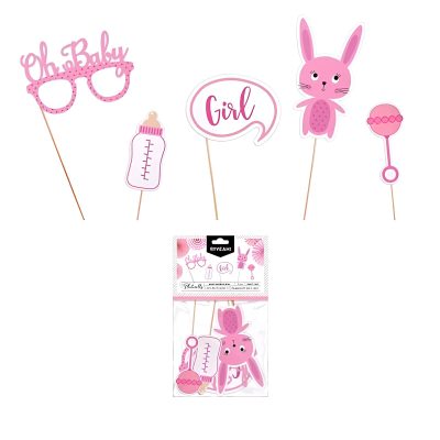 PhotoBooth Props Baby Girl 5 τεμ