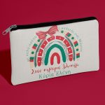 Χριστουγεννιάτικο Τσαντάκι για Δασκάλα - "Christmas Rainbow"